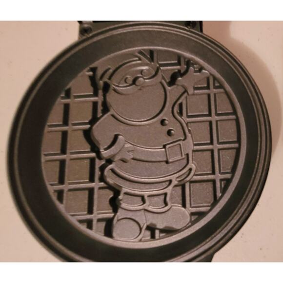 Nostalgia MyMini Santa Claus Holiday Waffle Maker - Picture 5 of 6